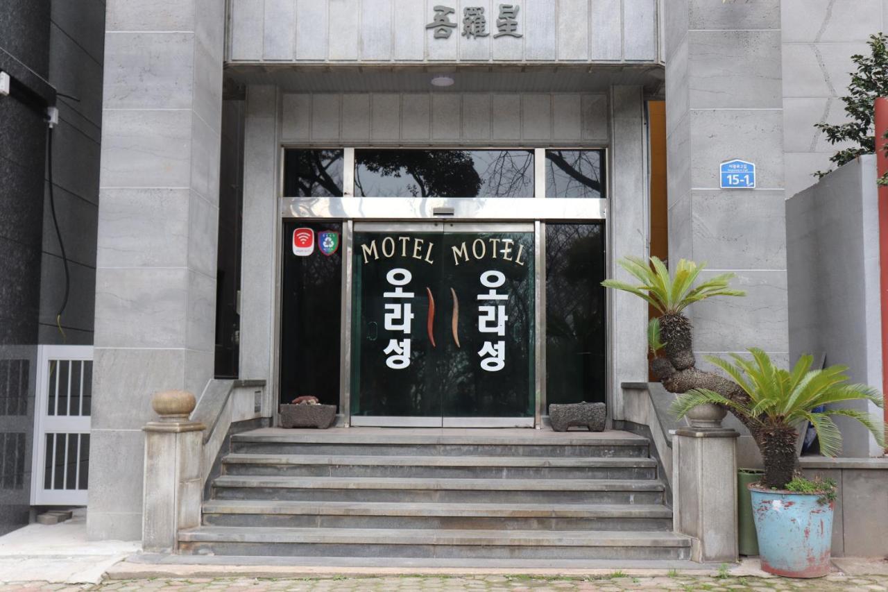 Orasung Motel Jeju Eksteriør billede